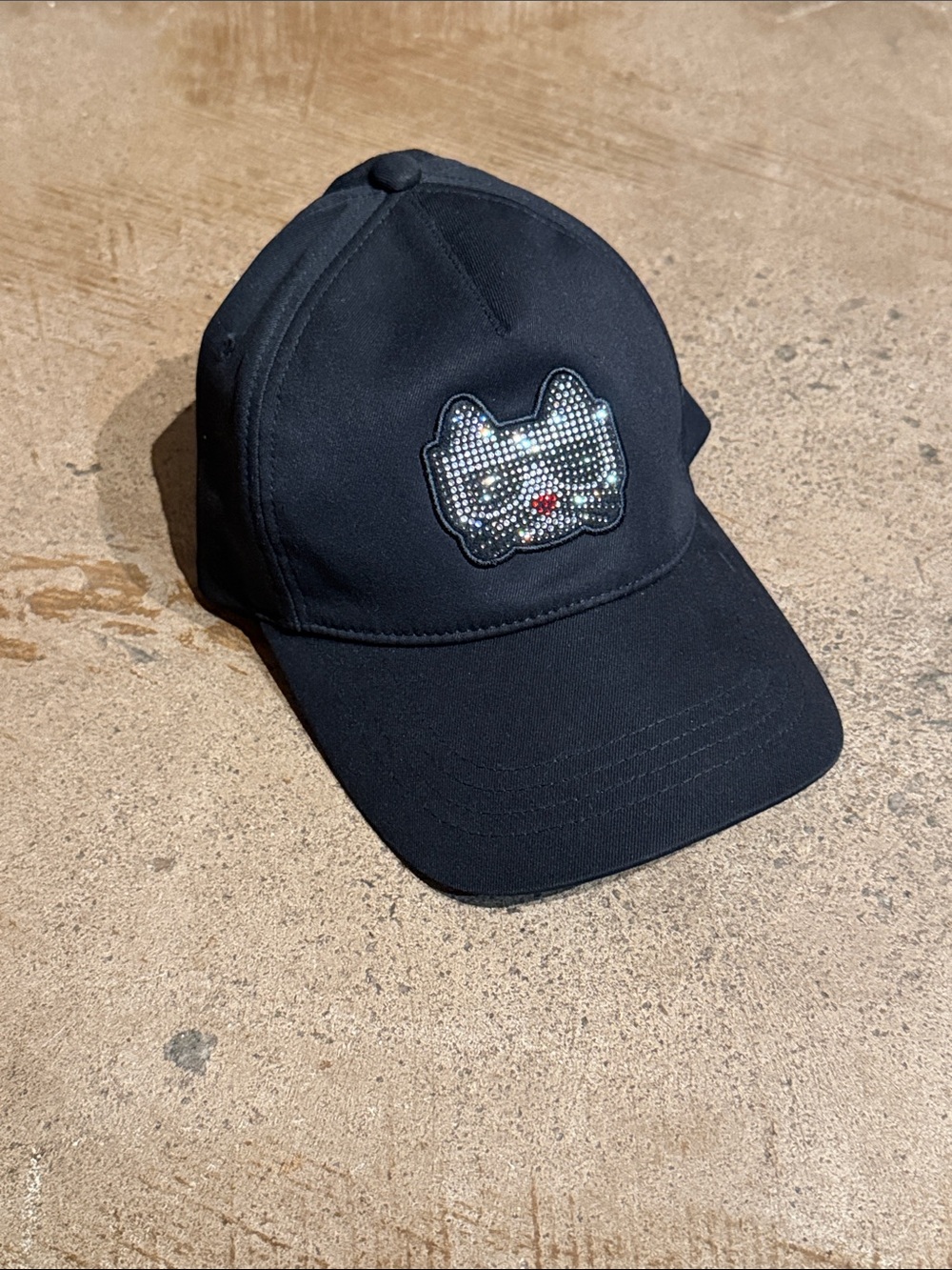 Karl Lagerfeld Signature Logo Hat